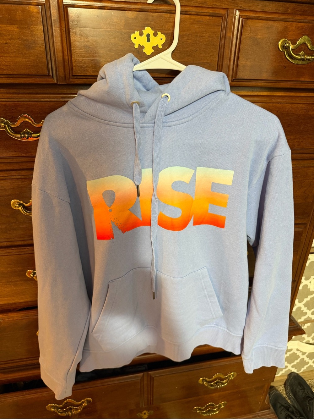 Zyia Grapemist Relaxation 'RISE' Gradient Graphic Hoodie